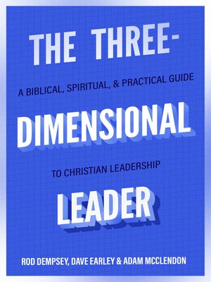 cover image of The Three-Dimensional Leader